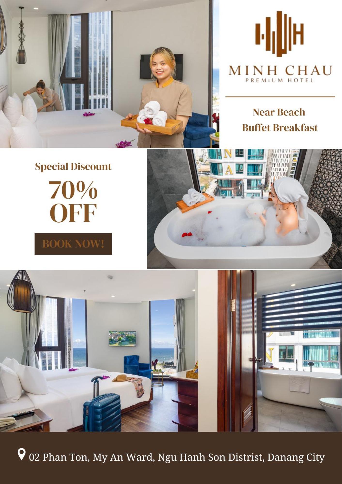 Minh Chau Premium Hotel Danang المظهر الخارجي الصورة